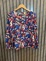 Chest 18  Length 24  Fabric Silk Elegant Full Sleeve Western Top for Women