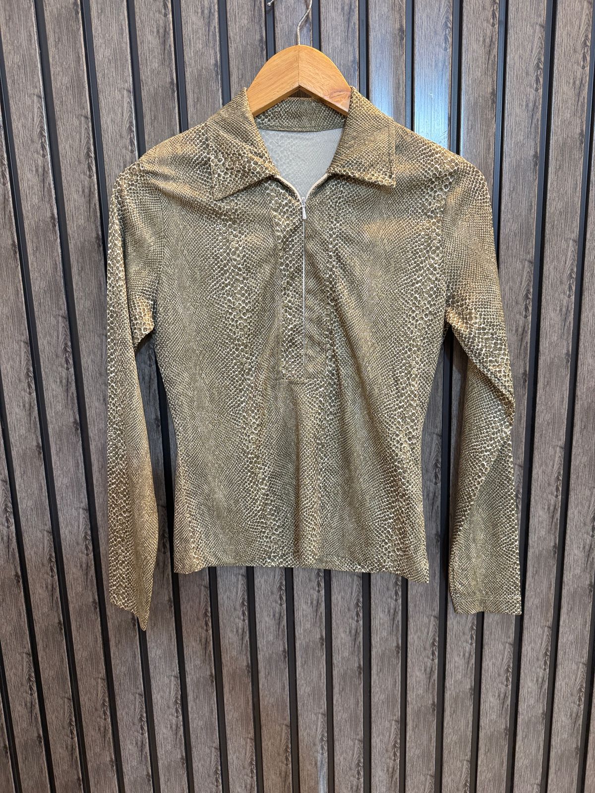 Chest 17  Length 20  Fabric Silk Jersey New Arrival Full Sleeve Top