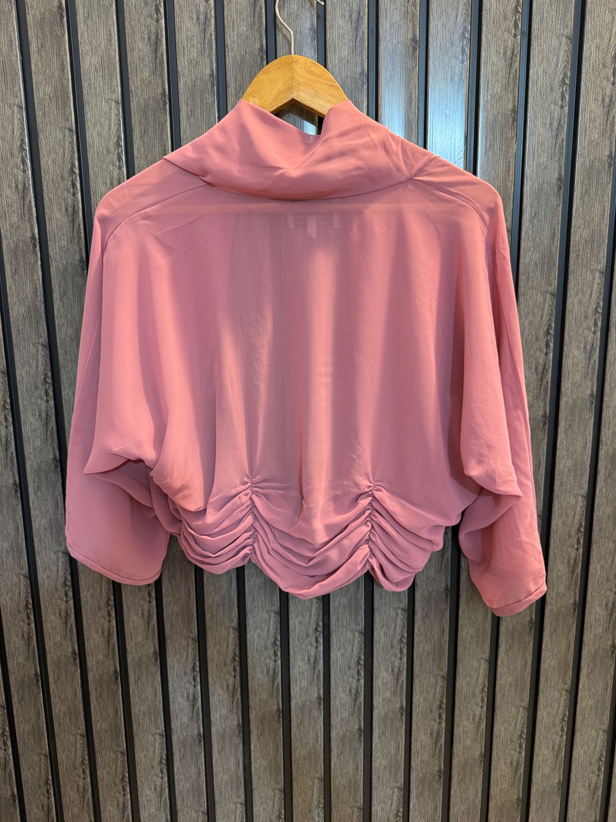 Chest Medium  Length 18  Fabric Chiffon Modern Full Sleeve Western Top