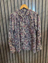 Chest 22  Length 25  Fabric Silk Trendy Office Full Sleeve Top