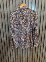 Chest 22  Length 25  Fabric Silk Trendy Office Full Sleeve Top