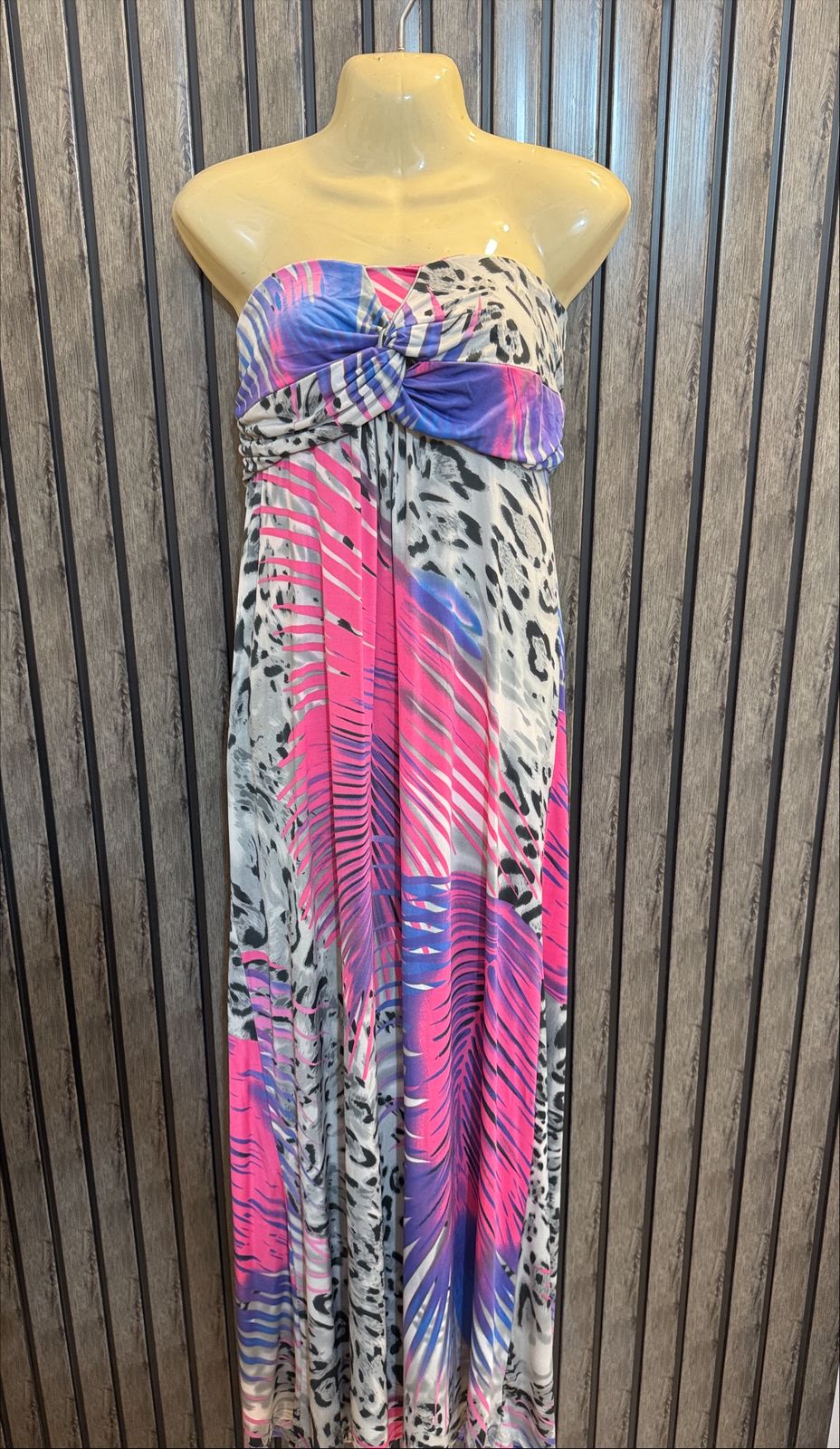 Chest Large  Length 51  Fabric Silk Jersey Imported Fashion Long Maxi Dresses