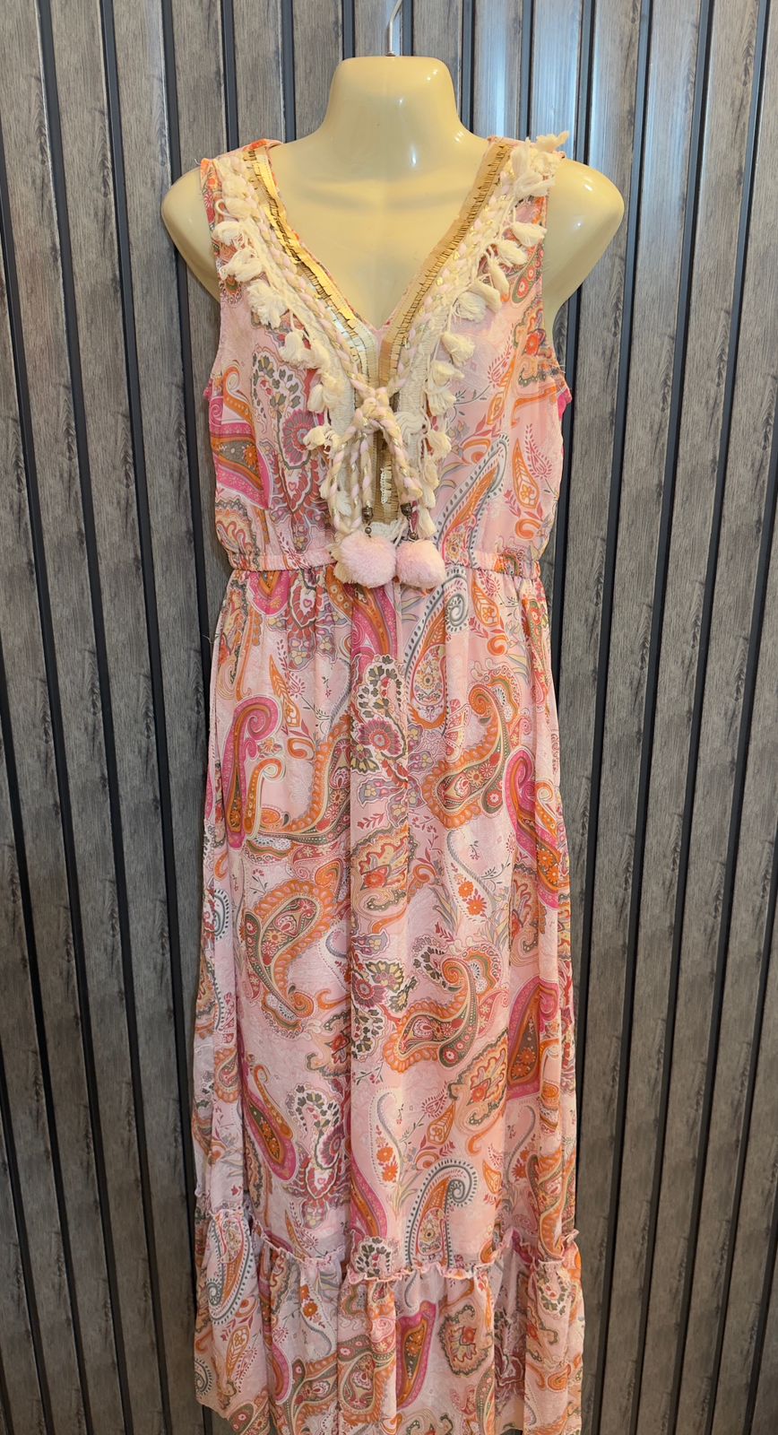 Chest 19  Length 57  Fabric Silk Branded Maxi Dresses – New Arrival