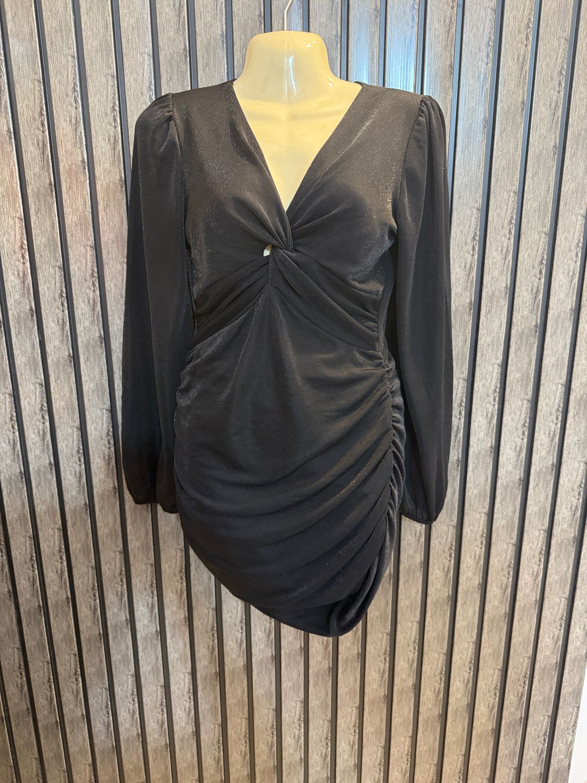 Chest 18  Length 32  Fabric Silk Jersey Elite Branded party wear mini dress