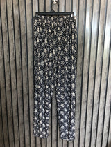 Waist 32  Lenght 41  Fabric silk jersey Luxury Women’s Trousers Online