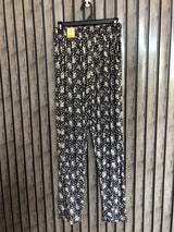 Waist 32  Lenght 41  Fabric silk jersey Luxury Women’s Trousers Online
