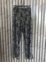 Waist 38  Lenght 388  Fabric silk jersey Exclusive Fashion Trousers for Women