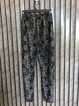 Waist 38  Lenght 388  Fabric silk jersey Exclusive Fashion Trousers for Women