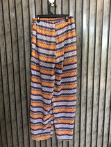 Waist 32  Length 40  Fabric Chiffon Branded Women’s Trousers for Everyday Wear