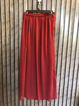Waist 30  Lenght 40  Fabric chiffon Stylish Look Women Skirts