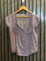 Chest 19  Lenght 22 to 23  Fabric linen Designer Women’s Casual Half Sleeve Tops