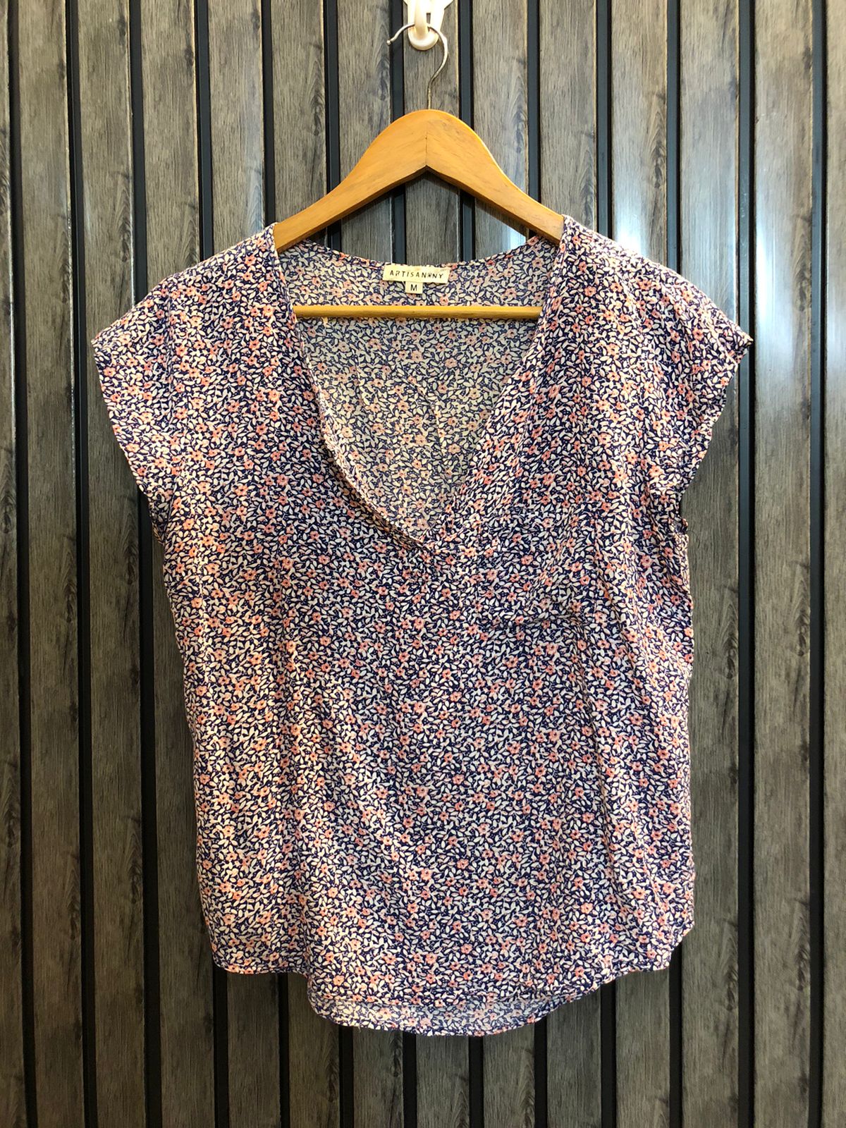 Chest 19  Lenght 22 to 23  Fabric linen Designer Women’s Casual Half Sleeve Tops