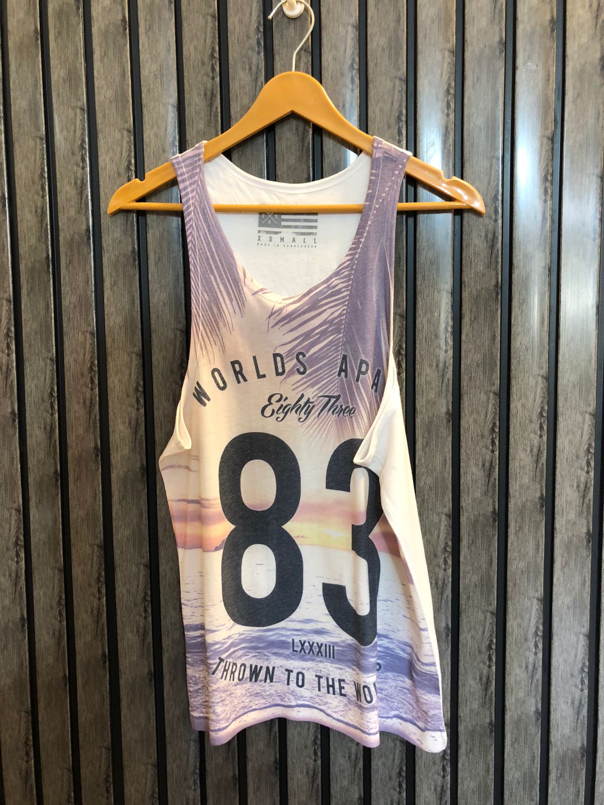 Chest 23  Lenght 25 to 26 Ladies Sleeveless Tee Collection