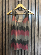 Chest 20  Lenght 23 Women’s Street Style Sleeveless T shirt