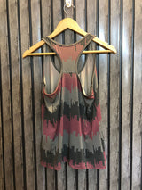 Chest 20  Lenght 23 Women’s Street Style Sleeveless T shirt