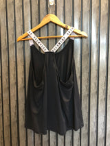 Chest 23  Lenght 25 Women’s Relaxed Fit Sleeveless T-Shirts
