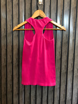 Chest 16  Lenght 21 Modern Sleeveless T-Shirts for Girls