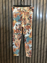 Waist 30 to 32  Lenght 34  Fabric silk jersey Luxe Lady Trousers