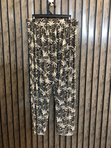 Waist 36  Lenght 38  Fabric silk jersey Chic Western Wear trouser