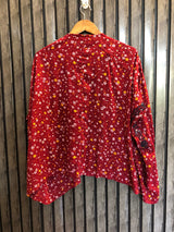 Chest extra small to small  Lenght 26  Fabric linen Women’s Western Casual Tops Collection