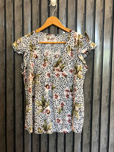 Chest 18  Lenght 22.5  Fabric linen Soft & Stylish Half Sleeve Tops for Ladies