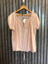 Chest 27  Lenght 26  Fabric cotton New Arrival Women’s Half Sleeve Tops