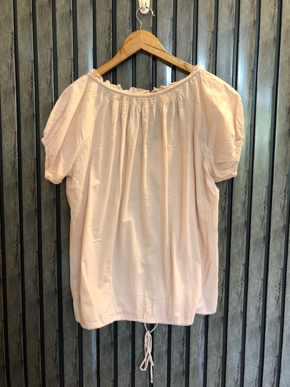 Chest 27  Lenght 26  Fabric cotton New Arrival Women’s Half Sleeve Tops