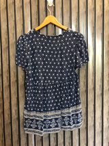 Chest 18  Lenght 26  Fabric linen Cute & Trendy Half Sleeve Tops for Girls
