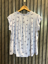 Chest 20  Lenght 22 to 24  Fabric linen Beautiful Women’s Half Sleeve Casual Tops