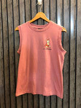 Chest 19  Lenght 23 Modern Sleeveless T-Shirts