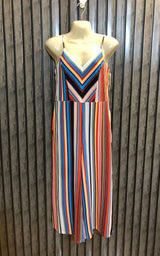 Chest 19  Length 36  Fabric georgett Chic Sleeveless Jumpsuit for Ladies
