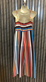 Chest 19  Length 36  Fabric georgett Chic Sleeveless Jumpsuit for Ladies
