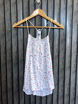 Chest 17  Lenght 24  Fabric linen Latest Sleeveless Tops for Modern Women