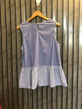 Chest 19.5  Lenght 26  Fabric cotton Luxury Branded Women’s Sleeveless Tops