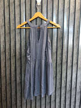 Chest 19  Lenght 26 to 29  Fabric linen Fashion Forward Women’s Sleeveless Tops