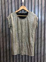 Chest 20  Length 25  Fabric silk jersey Trendy Women’s Party Tops