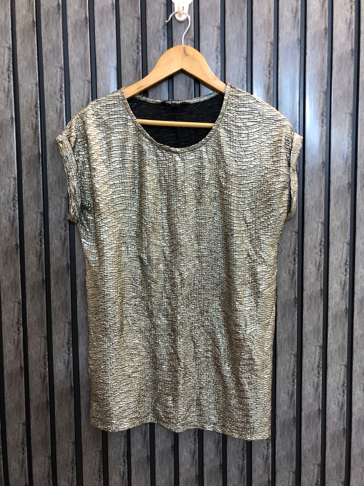 Chest 20  Length 25  Fabric silk jersey Trendy Women’s Party Tops