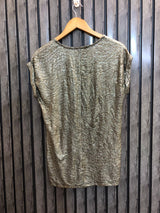 Chest 20  Length 25  Fabric silk jersey Trendy Women’s Party Tops