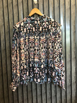 Chest 26  Length 26  Fabric Cotton Silk Modern Ladies Top