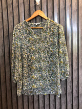Chest 20  Length 24  Fabric Chiffon Modern Urban Top