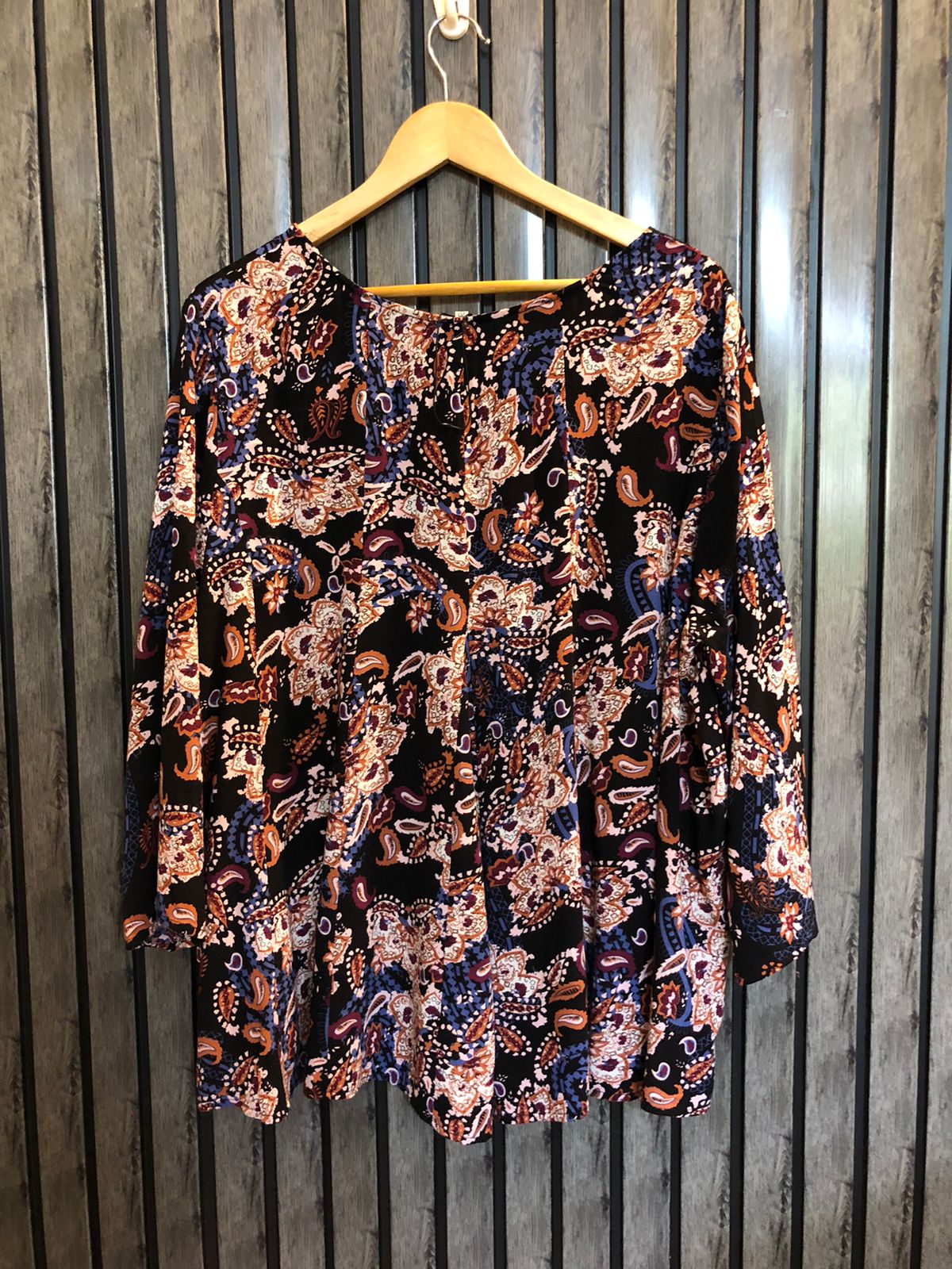 Chest 24  Length 26  Fabric linen Women Stylish Outfit Top