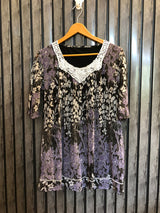 Chest 19  Lenght 27  Fabric net Smart Urban Women Top