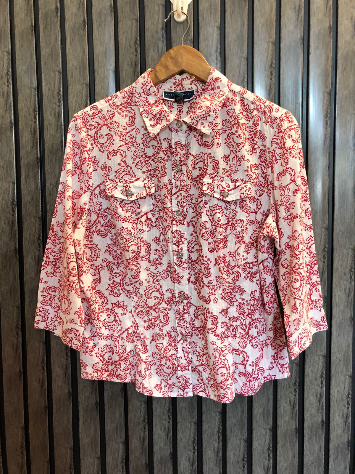 Chest 20  Length 23  Fabric Cotton Classy Ladies Top