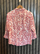 Chest 20  Length 23  Fabric Cotton Classy Ladies Top