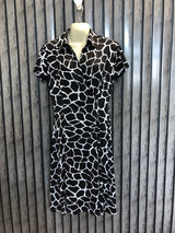 Chest 21  Length 38  Fabric Silk Jersey Party Wear Mini Dress