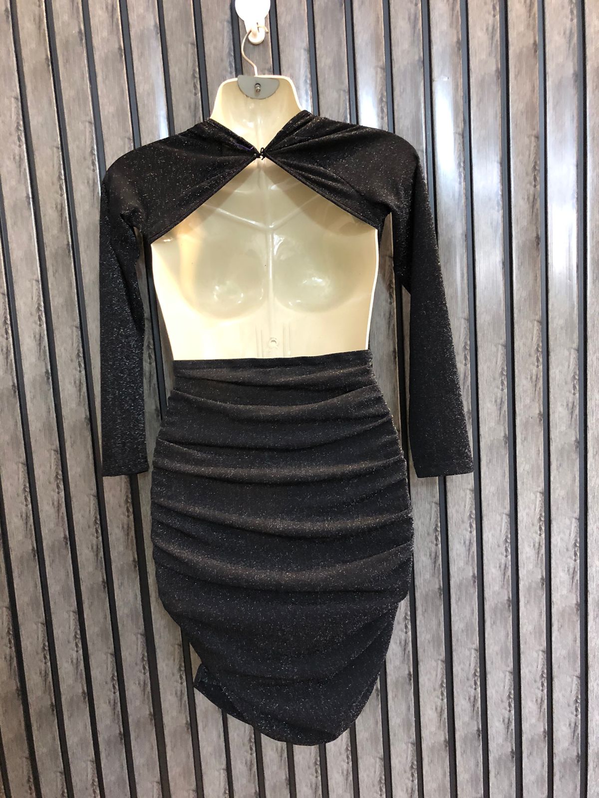 Chest 19  Length 32  Fabric Silk Jersey Trendy Party Dress