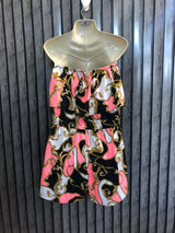 Chest 18  Length 24  Fabric silk Casual Party Wear Romper