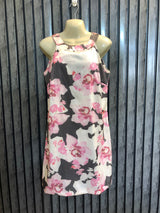 Chest 19  Length 34  Fabric silk Evening Mini Dress