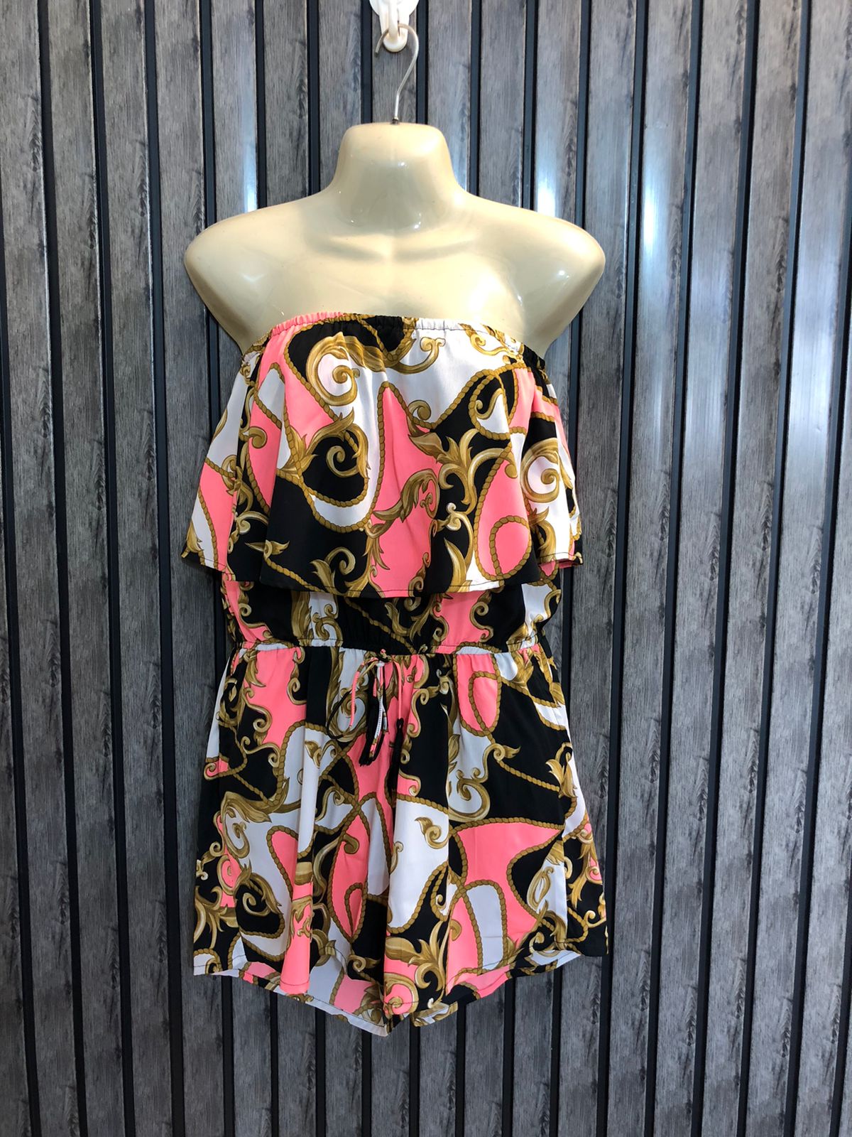 Chest 18  Length 24  Fabric silk Casual Party Wear Romper