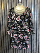 Chest 18  Length 29  Fabric Chiffon Party Night Dress